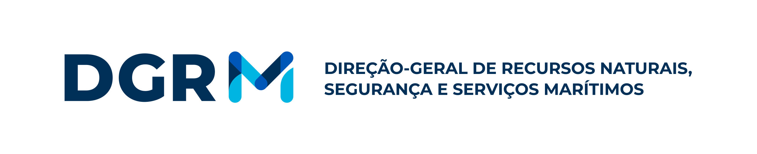 Logotipo da Direção-Geral de Recursos Naturais, Segurança e Serviços Marítimos